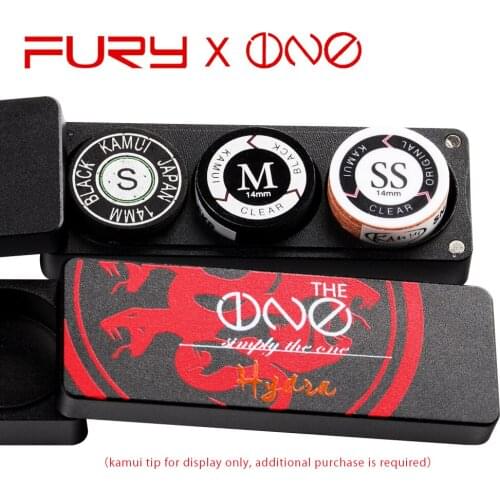 FURY THE ONE Tip Moistureproof Box 3 Intimate Internal Design Magnet Close Tightly Protect The Tips Fit 9-14mm Tips