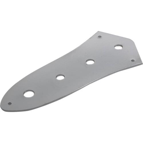 HOT Jazz Bass Control Plate - 4-Hole - Metal