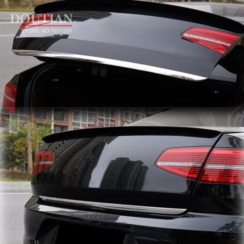 For vw Passat B8 Sedan Door Sticker Stainless Steel back door Tailgate trim Car Styling Accessories 2017 2018
