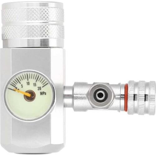 New Style W21.8 CO2 Regulator Mini Aquarium Large Single Gauge Display CO2 Aquarium Regulator