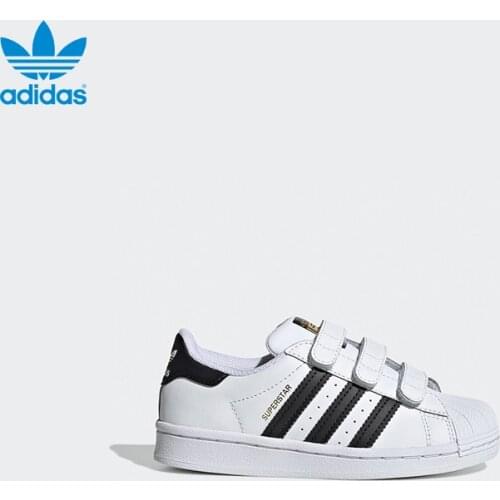 Adidas Superstar Kids White Sport Shoes Original product New season high quality fashion stylish comfortable kids sneakers