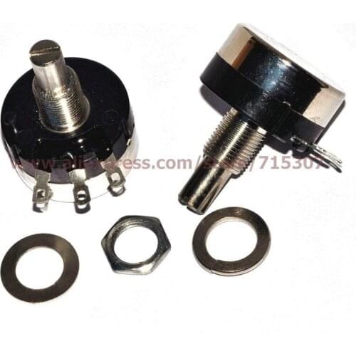 PHISCALE 2pcs Single turn carbon potentiometer RV24YN 20S B503 50K