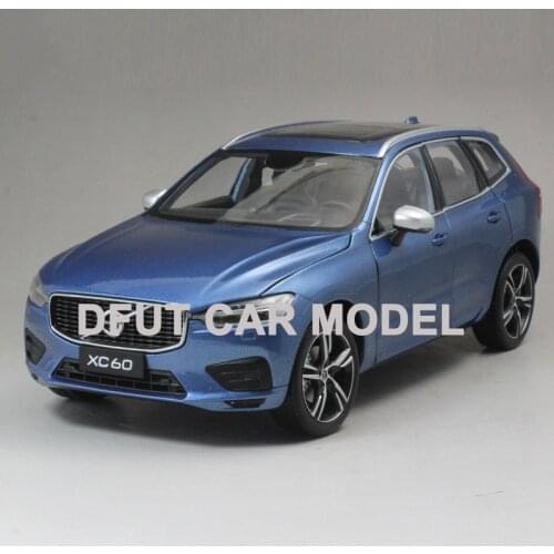 Diecast 1:18 Alloy Pull Back Toy Vehicles XC60 Sports Car Model Of Childrens Toy Cars Original Authorized Authentic Kids Toys