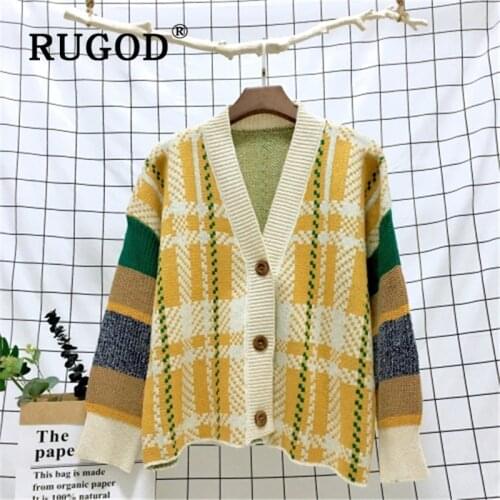 Женские теплые кардиганы RUGOD China At AliExpress