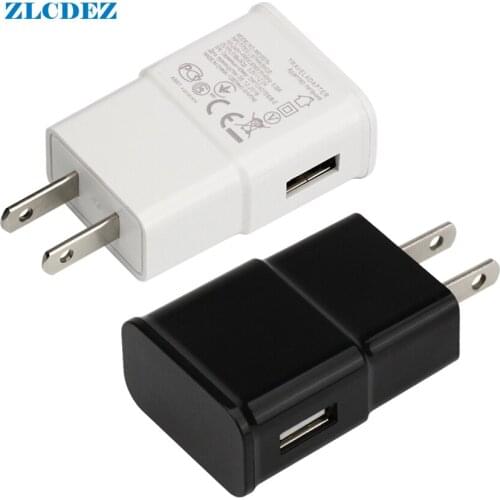 1A or 2A US EU Plug USB Wall Phone Charger Power Adapter Portable For iPhone Samsung Galaxy S9 for HTC Xiaomi Huawei 500pcs/lot