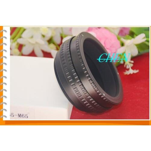 M65-m65 25-55 M65 to M65 Mount Focusing Helicoid Ring Adapter 25-55mm Macro Extension Tube