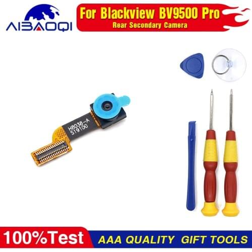 0.3MP Vice Rear Camera Back Camera Repair Parts Replacement For Blackview BV9500 Pro Phone Perfect Replacement Parts Free Tools