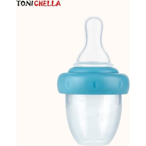 Baby Nipple Liquid Feeding Medicine Device Children Blue Silicone Simulation Pacifier Kids Utensil Care Products T0339