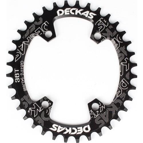 DECKAS Oval Al CNC 96BCD Mtb Bike Crankset Wide Narrow Chainring For SLX M7000 /XT M8000/ 9000 Bike Crankset