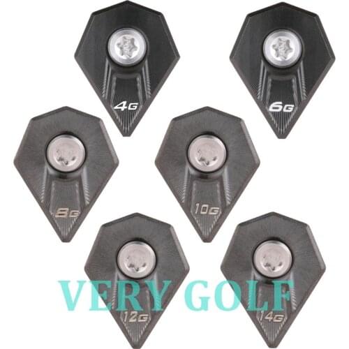 1pc Black F9 Driver Golf Weight Golf Club Replacement Weight Screw 4g 6g 8g 10g 12g 14g for Choose