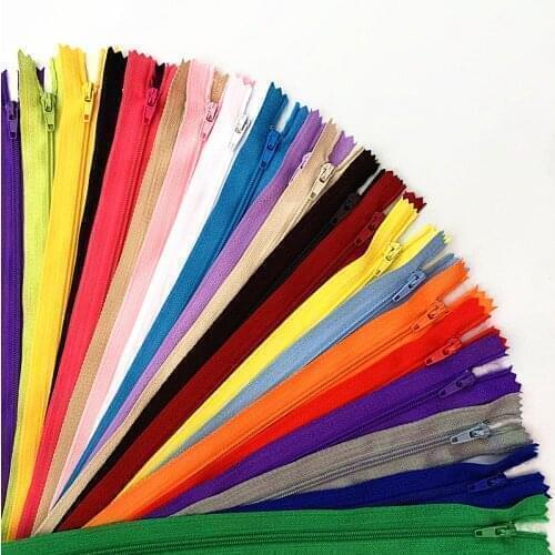 10pcs 16 inch(40cm) Nylon Coil Zipper Tailor Sewer Craft Crafter