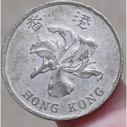 25.5mm Bauhinia flower Hong Kong ,100% Real Genuine Comemorative Coin,Original Collection