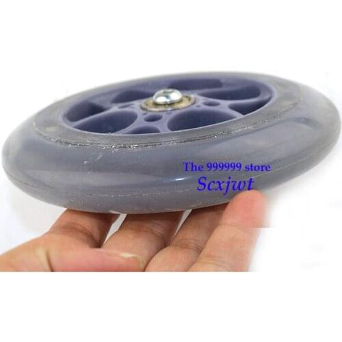 6 inch tubelss tire150MM Scooter non-Inflation Wheel With plasctic Hub Electric Scooter 6 Inch solid tyre explosion-proof wheel