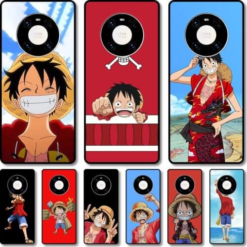 Straw hat boy Phone Case For Huawei mate 40 30 10 20 40 8 9 Lite Z Pro RS black cell shell