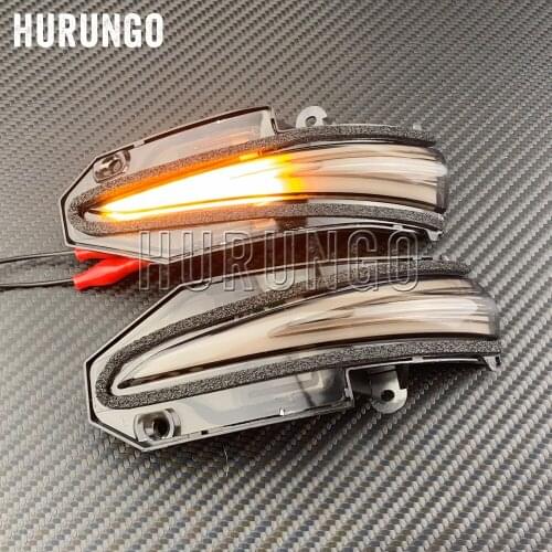 For Toyota RAV4 XA40 13-18 Highlander 4Runner 2014-19 XU50 Noah R80 Voxy LED Dynamic Turn Signal Blinker Mirror Indicator Light
