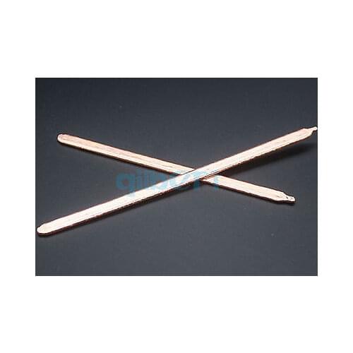 80-280mm Length 2mm Thickness 5.5mm Width Copper Heatsink Heatpipe Notebook DIY