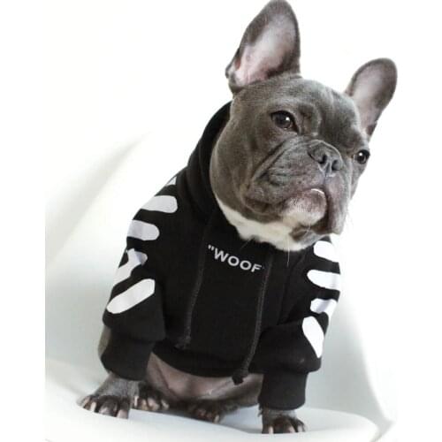 Fashion Dog Hoodie Winter Pet Dog Clothes For Dogs Coat Jacket Cotton French Bulldog Clothing For Dogs Pets Clothing