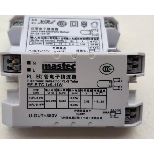 Table lamp 11w 2G7 single-ended fluorescent tube four-pin PL-S lamp electronic ballast BP-EB