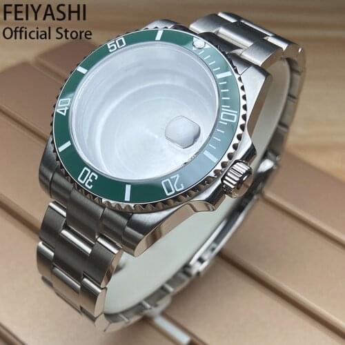 Nh35,36 miyota 8215 dial movement Mens watches case Watchband Bracelet strap Accessories For rolex style submariner daytona