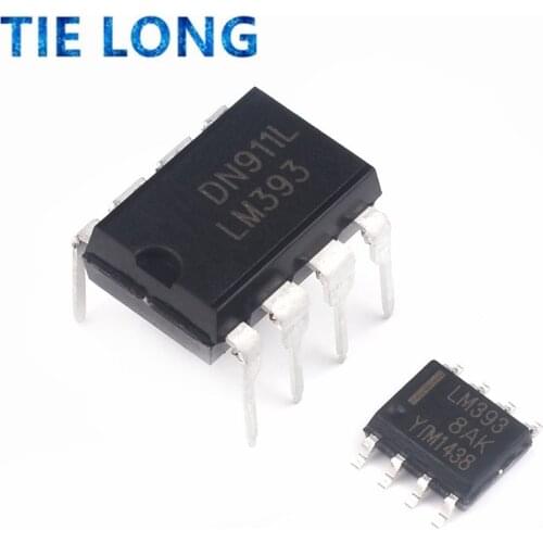 20PCS LM393 SOP8 LM393DR LM393N LM393N DIP-8 SOP-8 SOP SMD new and original IC Chipset