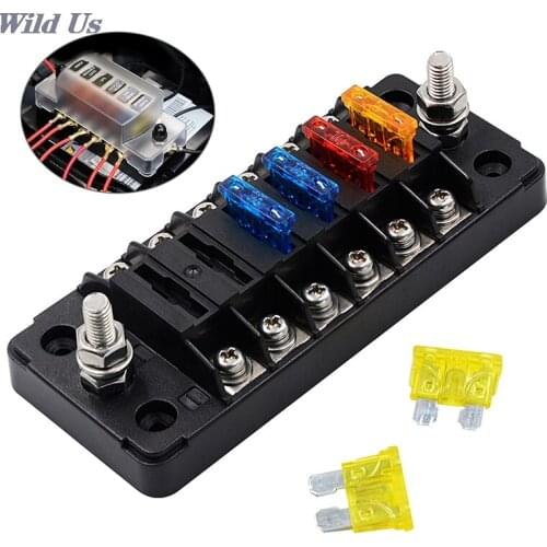 1 to 6 40A Connector Power Splitter Distributor Source Compatible with Powerpole