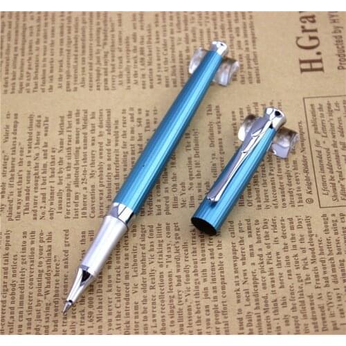 Blue MONTE MOUNT ballpoint Pen sales promotion metal School Office supplies roller ball pens high quality business gift 027
