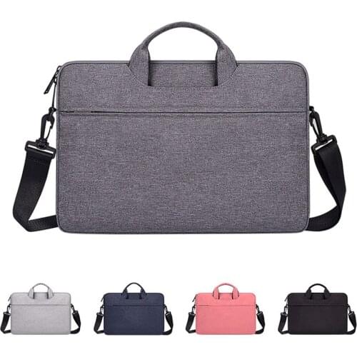 Laptop Shoulder Bag 13.3/14.1/15.6 inch Notebook Handbag Macbook Air Pro Sleeve Computer Bag Laptop Messenger Travel Briefcase