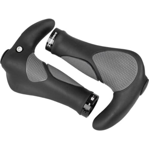 Deemount Comfy Bicycle Grips Rubber Integrated MTB Cycling Hand Rest Mountain Bike Handlebar