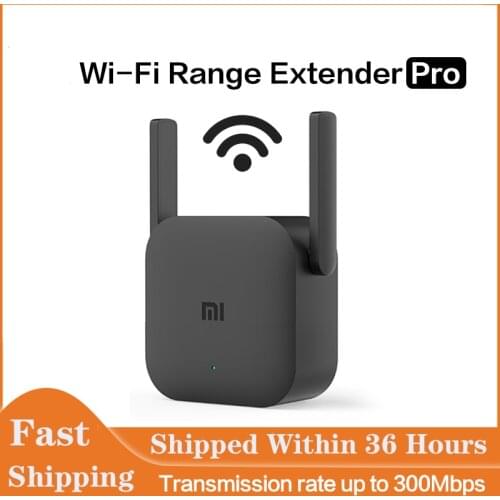 Xiaomi WiFi Repeater Booster Pro 300Mbps Mi Amplifier Network Expander Router Extender Roteador 2 Antennas for Router Wi-Fi Home