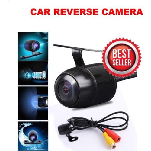 Mini Outdoor Waterproof Anti Fog Car Rear View Reverse Backup Camera Camera 170° with Guide Line Free Shipping