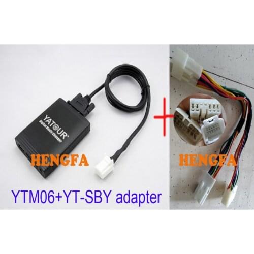 Yatour for Lexus RX 300 1998-2002 Toyota Harrier 98-02 Car Stereo USB SD MP3 Bluetooth Adapter With YT-SBY Cable Ytm-06 Changer