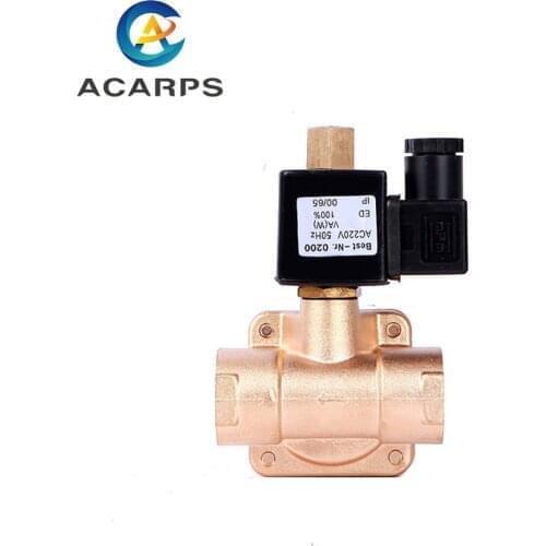 2 Way 1inch Normally Open Solenoid Valve 110v for Water Oil Gas high Temperature