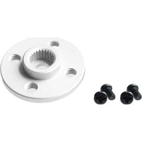 5PCS/LOT Aluminum Metal 25T Servo Arm Round type Disc Matal Horns For MG995 MG996 ACE Robot