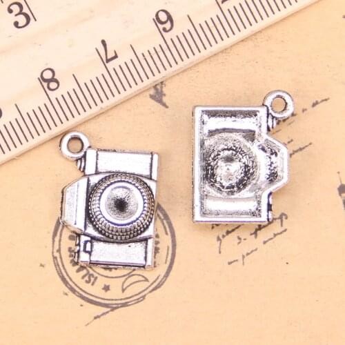 10pcs Charms retro camera 16*21*6mm Antique Pendants,Vintage Tibetan Silver Jewelry,DIY for bracelet necklace