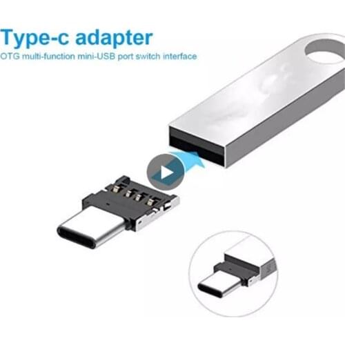 Type-c Adapter OTG Multi-function Converter Standard USB Interface To Type-c Adapter Micro-transfer Connector For Xiaomi Huawei