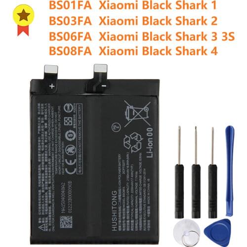 Original Battery BS01FA For Black Shark 1 Black Shark Helo BS03FA For Black Shark2 2 Pro BS06FA For Black Shark 3 Xiaomi Battery