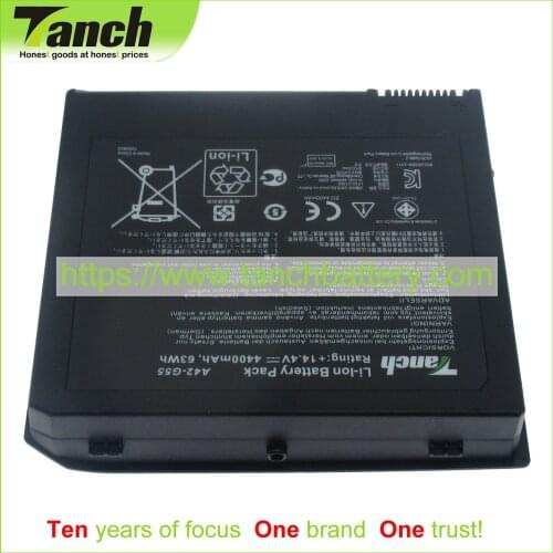 Tanch Laptop Batteries for ASUS A42-G55 G55VW-RS71 G55XI363VW-BL G55VW-DH71-CA G55VW-DS71 G55V W-S1183H 14.4V 8 cell