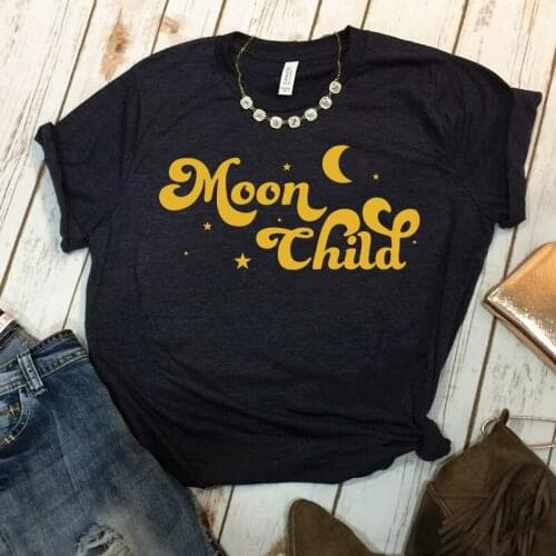 Mood Child Letters Printed Summer Casual Tshirts Loose Short Sleeve Cotton Aesthetic Tops O Neck Vintage 80s Tumblr Trendy Tees