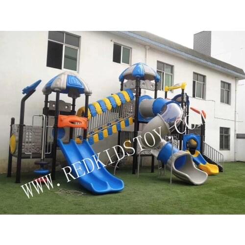 Exported to USA Outdoor Playground Structure For School HZ-90920