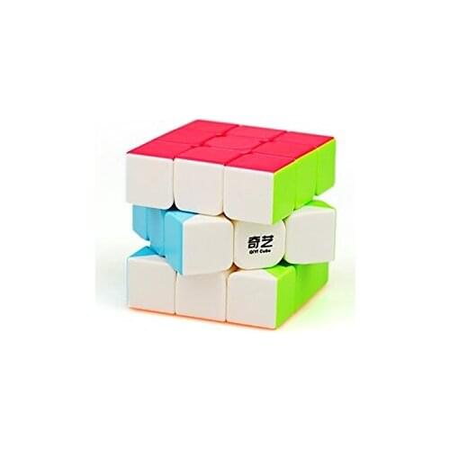 CuberSpeed QiYi Warrior W 3x3 Stickerless Speed Cube Puzzle Warrior W 3x3x3 Stickerless Magic Cube
