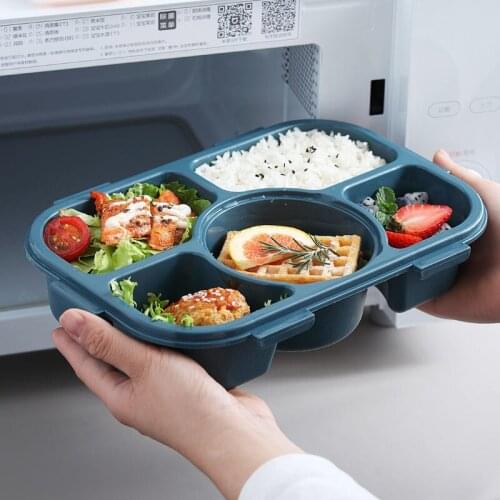 Lunch Box Food Storage Container Bento BPA Free Microwavable Portable Picnic Camping Outdoor insulated lunch box for women men b