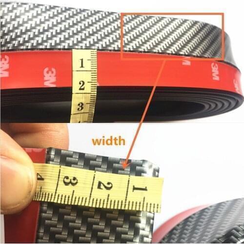 HOT Car Bumper Decorative Protection Sticker For fiat 500 stilo ducato palio bravo doblo grande punto linea freemont panda Strad