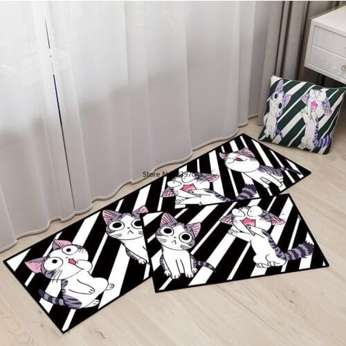 Fashion Kitchen Mat Long Non-slip Floor Area Rug Home Beside Living Room Bathroom Doormat Absorbent Carpet Prayer