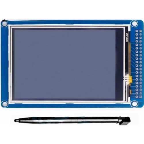 3.2" TFT LCD Touch Color Screen Module + 3.2 Inch Shield Adapter Board + Mega2560 Mega 2560 R3 CH340 With USB for Arduino Kit