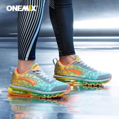 Onemix Air Cushion Men Running Shoes For Man Nice Run Sports Shoes Trainer Walking Male Athletic Outdoor Advanced Sneaker Shoes