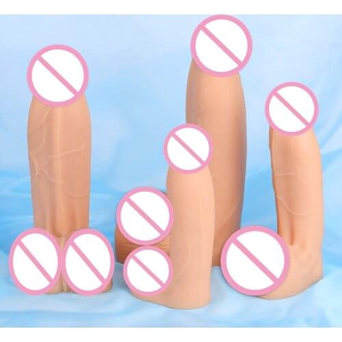 Huge Dildo Fist Strap On Masturbators Anal Plug Sex Toys For Women/Men Big Butt Plug Soft Anal Toys Faloimetor For Women Massage