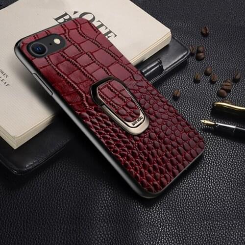 Original Leather Phone Case for iPhone SE 2020 SE 2 12 Pro Max 11 Pro Max X XS max XR 7 6 6s 7 8 plus 5 5s Kickstand cover