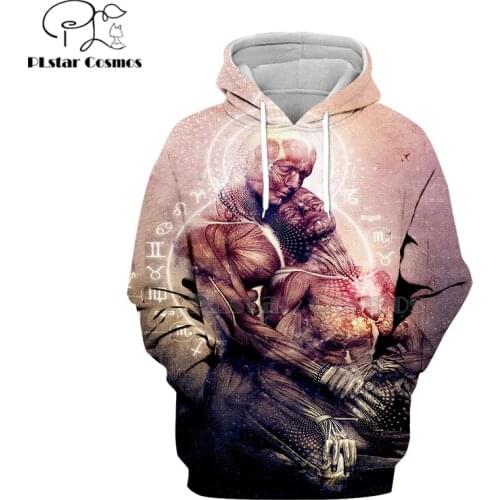 PLstar Cosmos Harajuku Herren Buddha 3d hoodies for Men/Women Poleras Buda Hemd Streetwear Psychedelic Unisex Plus size -9