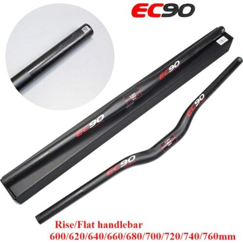 Full carbon bicycle handlebar mountain bike handlebar flat rise 31.8*600/620/640/660/680/700/720/740/760mm bicicleta bike parts