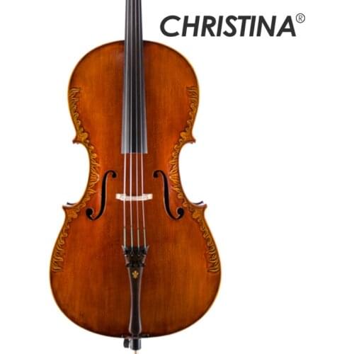 Christina C08 Refined antique hand-carved professional cello